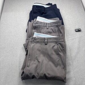 Lot Of 3 FootJoy FJ Golf Pants Men's 35X32 Casual Slacks